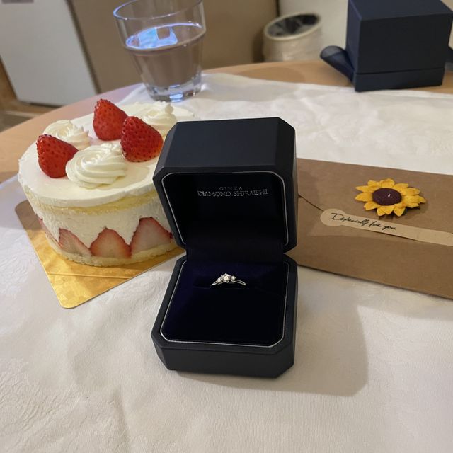 【銀座ダイヤモンドシライシの口コミ】 デザインは思っていた、内容で用意していただいたので最高に良かったです…