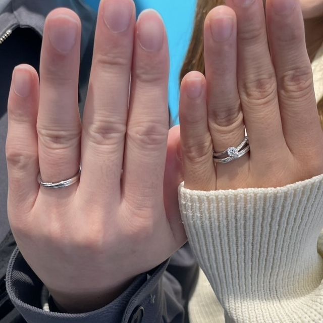 【銀座ダイヤモンドシライシの口コミ】 種類がとても多くて、好きなデザインを選ぶことができました。価格帯も様…