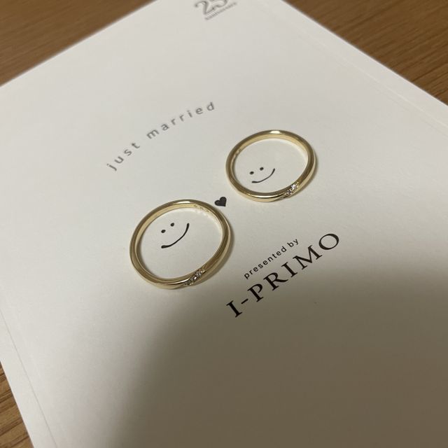 【アイプリモ(I-PRIMO)の口コミ】 シンプルだがダイヤが輝いていて大人なデザインが気に入っています。アイ…