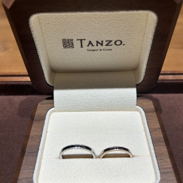 【TANZO.(鍛造指輪)の口コミ】 強度がしっかりとしていて、デザインも好きなように作れます！また、デザ…