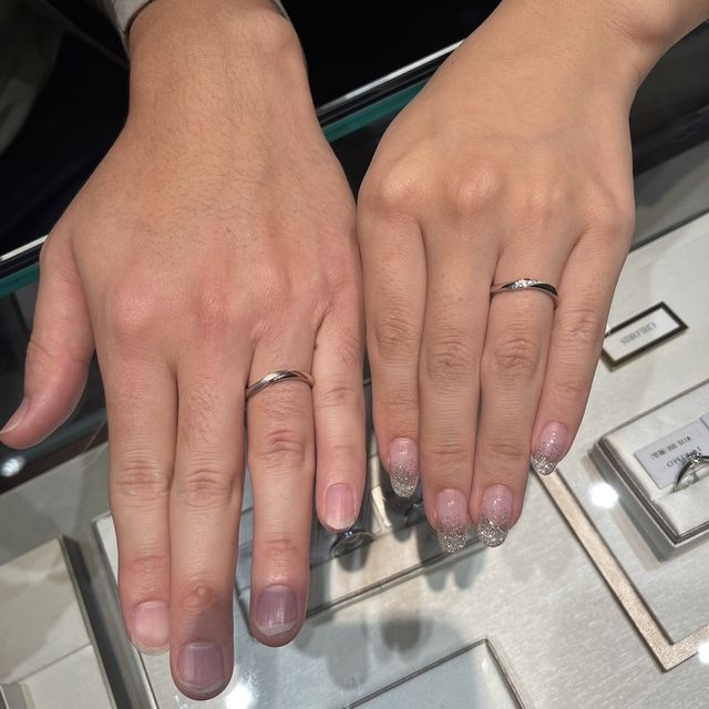 【アイプリモ(I-PRIMO)の口コミ】 来店前に事前に気に入ったデザインのものを試着しました。肌馴染みもよく…