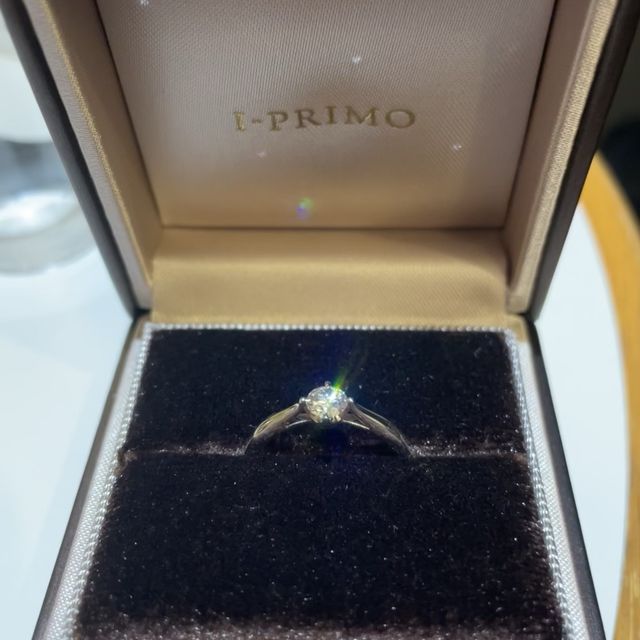 【アイプリモ(I-PRIMO)の口コミ】 指のサイズを測定したりしてハンド診断をしていただき指輪をオススメして…