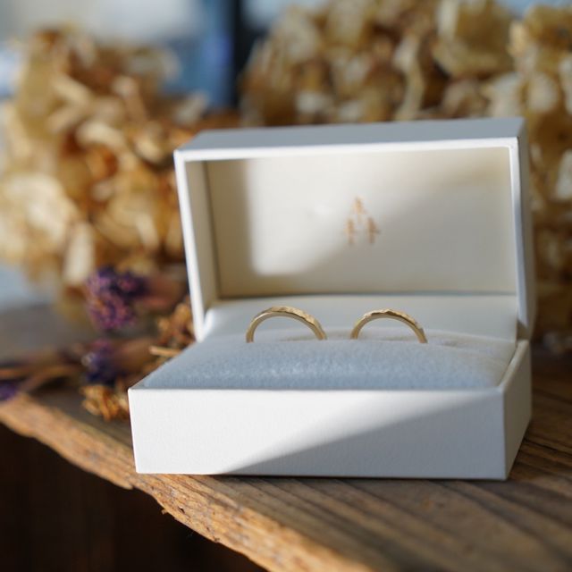 【THREE TREES(スリーツリーズ)の口コミ】 2人で手作りして、リングを作成したい想いが1番にありました。その中でオ…