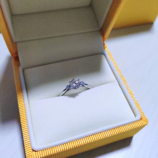 【ケイウノ ブライダル(K.UNO BRIDAL)の口コミ】 母親から譲り受けた婚約指輪（ダイアモンド）をリニューアルしました。
現…