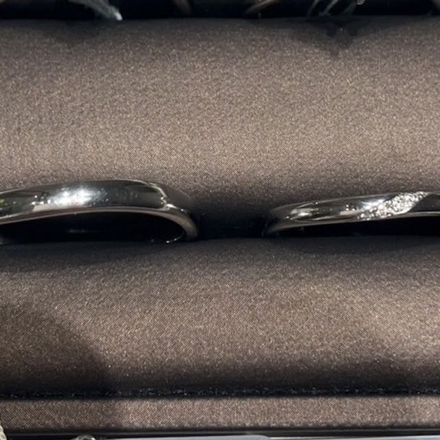 【アイプリモ(I-PRIMO)の口コミ】 ウェーブラインのマリッジリングが似合うと店員さんにオススメされ、色々…