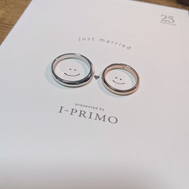 【アイプリモ(I-PRIMO)の口コミ】 窪みにダイヤが埋め込まれている仕様になっており、常時着用していても違…