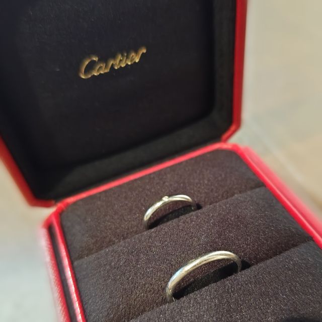 【カルティエ(Cartier)の口コミ】 毎日着けるものなので、シンプルかつ飽きのこないデザインのものを探して…