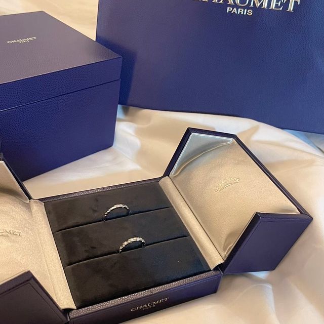 【ショーメ(CHAUMET)の口コミ】 憧れのショーメの中でも、結婚指輪として定番で飽きのこないデザインのト…