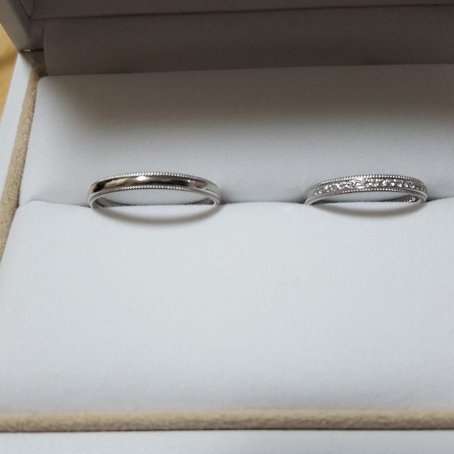 【PILOT BRIDAL(パイロットブライダル)の口コミ】 コバルト、パラジウム、ニッケルのアレルギーがあり、長くつけていて安心…