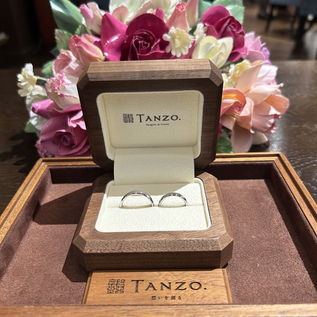 【TANZO.(鍛造指輪)の口コミ】 自分の好きなデザイン、太さ、色味を選択し満足のいく一本となりました。…