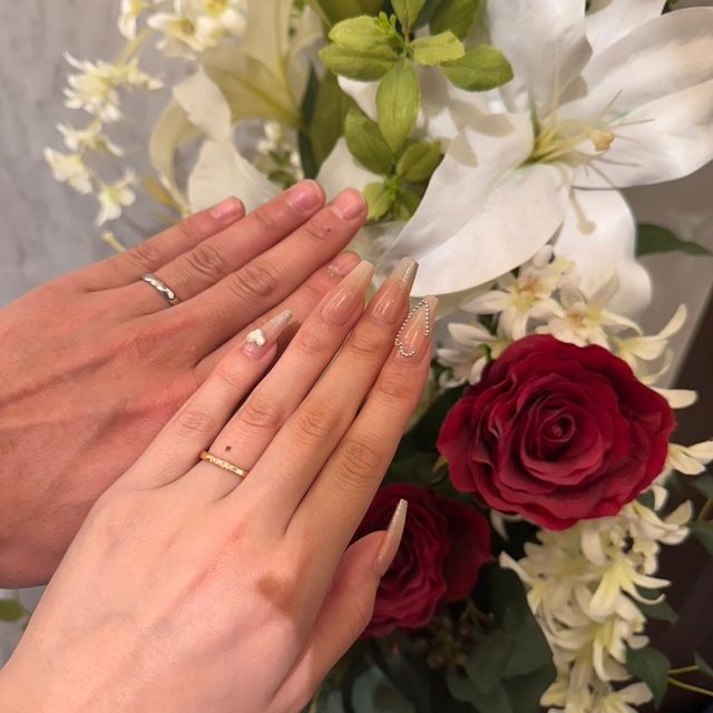 【TANZO.(鍛造指輪)の口コミ】 鍛造製法による世界に一つしかない指輪という点に惹かれました。職人さん…