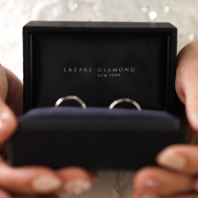 【ラザール ダイヤモンド(LAZARE DIAMOND)の口コミ】 最初はダイヤモンドなしのシンプルなリングを予定していましたが、ダイヤ…