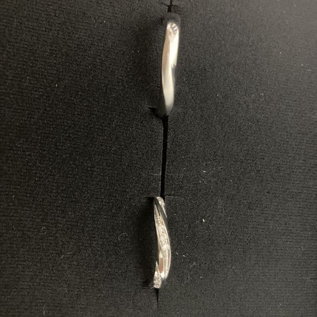 【St.Maria(サンタマリア)の口コミ】 見本を見せていただきその中から基本になるデザインを選び、追加にダイヤ…