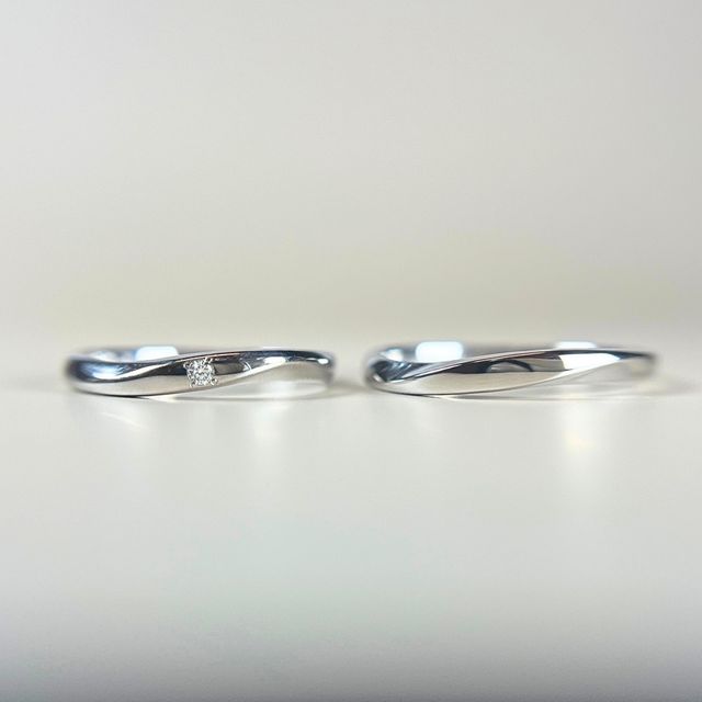 【BELETHE(ベルテ)の口コミ】 結婚指輪は毎日付けるものなので、着け心地を重視しました。細身のシンプ…