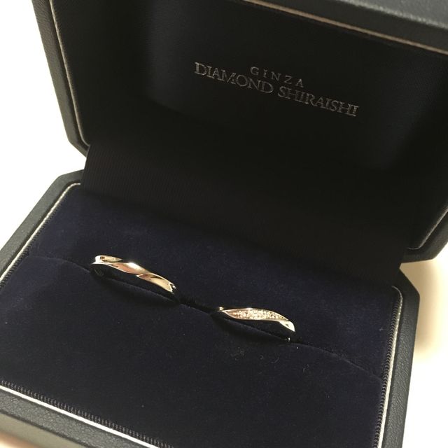 【銀座ダイヤモンドシライシの口コミ】 一番の決め手は着け心地です！自分の指にフィットして一目惚れしました〜…