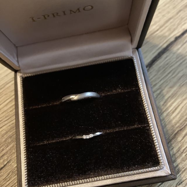 【アイプリモ(I-PRIMO)の口コミ】 指輪のデザインが特に細いところにこだわりました。指が細く長く見えるよ…