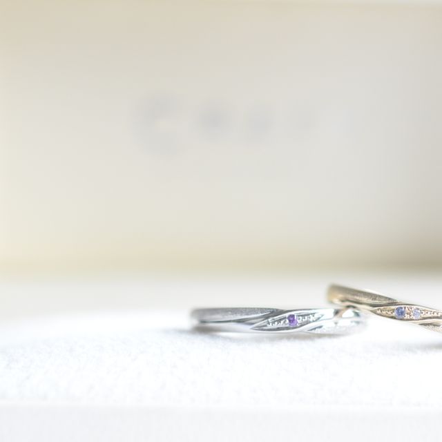 【CRAFY(クラフィ)の口コミ】 指輪は、種類からデザインから入れる石など自由に自分たちで決められ、2人…