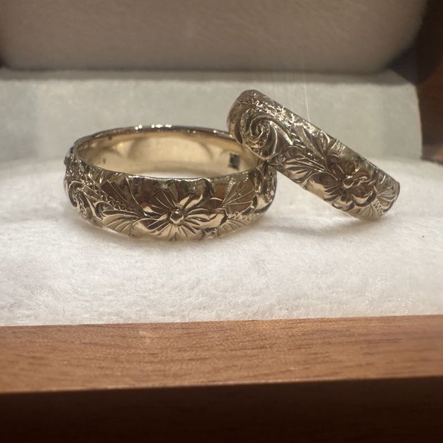 【PUAALLY(プアアリ)の口コミ】 他にはないデザインが好きで実際に見に行きました。彫りがすごく綺麗で、…