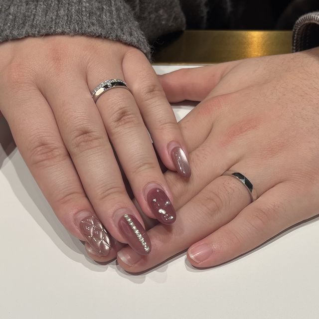 【ヴァンドーム青山(VENDOME AOYAMA)の口コミ】 地金部分も見えつつ、大きすぎず小さすぎないダイヤの存在感が好きです。…