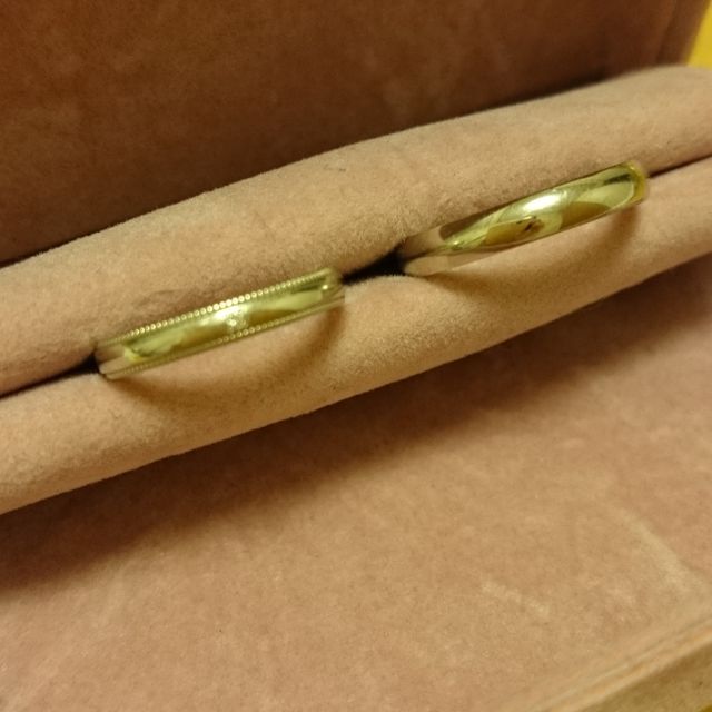 【PILOT BRIDAL(パイロットブライダル)の口コミ】 ハピネスのデザインが気に入っていたのですが、仕事中に身につけるにはダ…