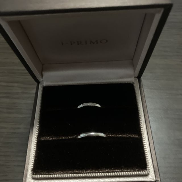 【アイプリモ(I-PRIMO)の口コミ】 シンプルなデザインのリングを探していたので、アイプリモがぴったりでし…
