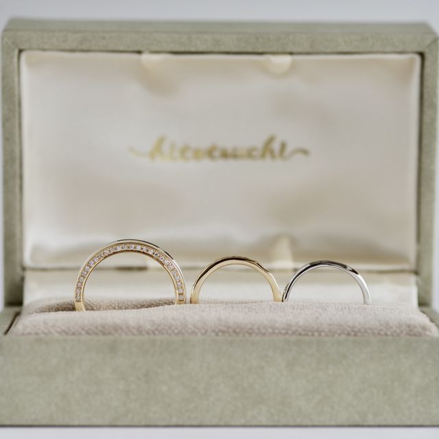 【hitotsuchi(ヒトツチ)の口コミ】 ネットで探していた時、掲載されているリングデザインなども素敵で好みだ…