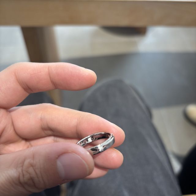 【出雲結(いずもゆい)の口コミ】 着け心地がとても良く、付けている事を忘れてしまうくらい指に馴染みます…