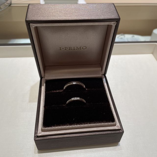 【アイプリモ(I-PRIMO)の口コミ】 指輪のデザインと価格です。結婚指輪を考えると毎日つけられるような指輪…