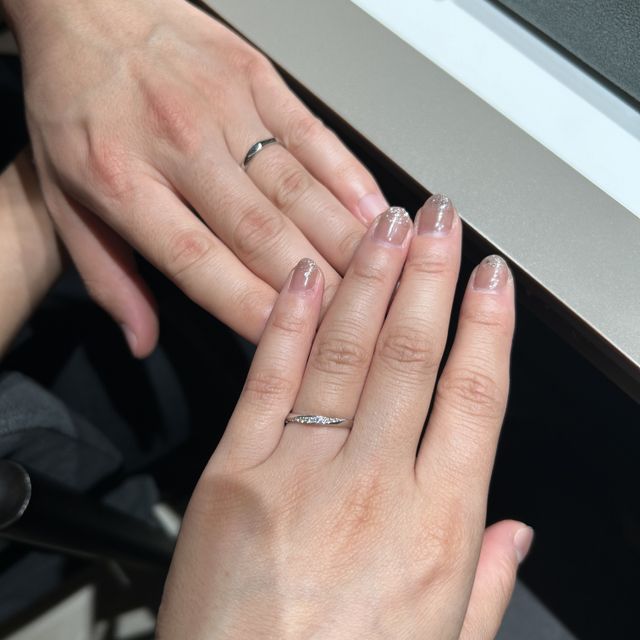 【ラザール ダイヤモンド(LAZARE DIAMOND)の口コミ】 色々なブランドを見ましたが、ダイヤモンドの輝きが他社にはないものでし…