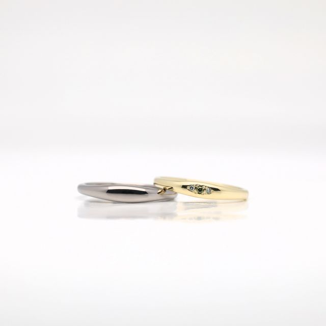 【atelier CraM(アトリエ クラム)の口コミ】 相手はチタンで素材にこだわって作ってもらった。その他つけ心地やデザイ…