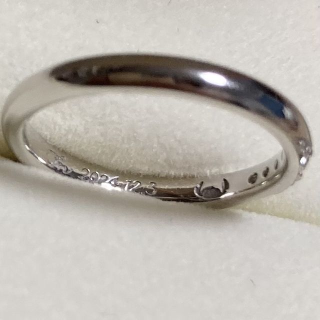 【ケイウノ ブライダル(K.UNO BRIDAL)の口コミ】 普段2人ともアクセサリーを付けることがあまりなくて、ゴツゴツしていたり…