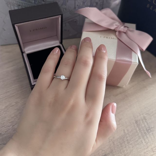 【アイプリモ(I-PRIMO)の口コミ】 私の性格上、せっかくなら派手なデザインよりもシンプルで毎日つけられる…