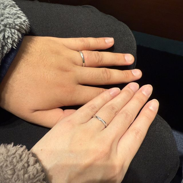 【銀座ダイヤモンドシライシの口コミ】 それぞれの好みを妥協せずに選べました‼︎
お互いの好みにそっていくつか指…