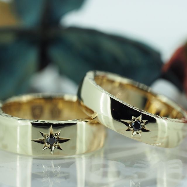 【Antille(アンティール)の口コミ】 デザインはシンプルに1つ表にブラックダイヤを使用して側面にもこだわりハ…