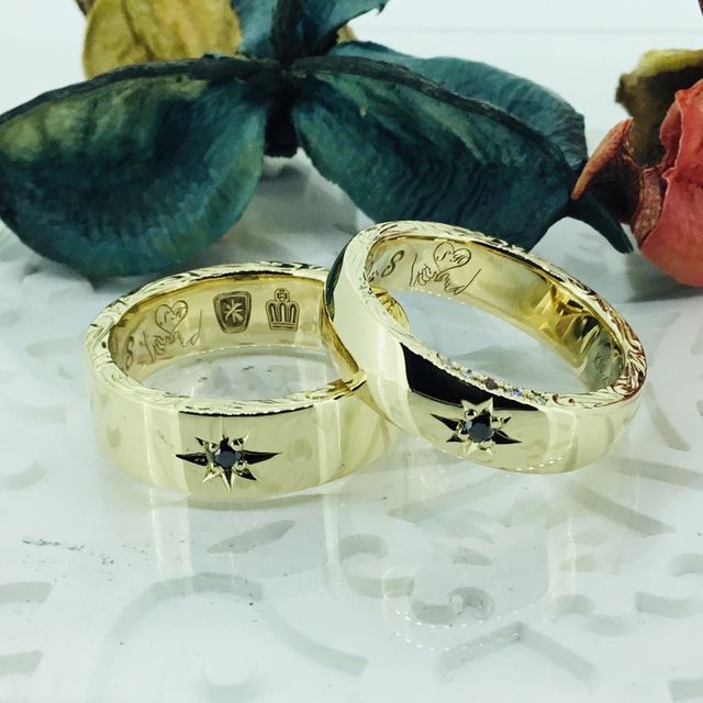 【Antille(アンティール)の口コミ】 デザインはシンプルに1つ表にブラックダイヤを使用して側面にもこだわりハ…