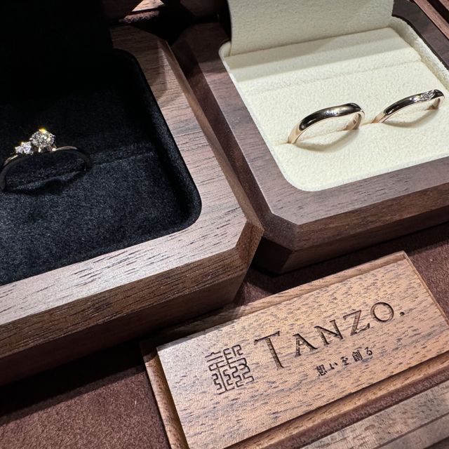 【TANZO.(鍛造指輪)の口コミ】 私たちのこだわりをしっかりと取り入れてくれた世界に1つだけの指輪。頭に…