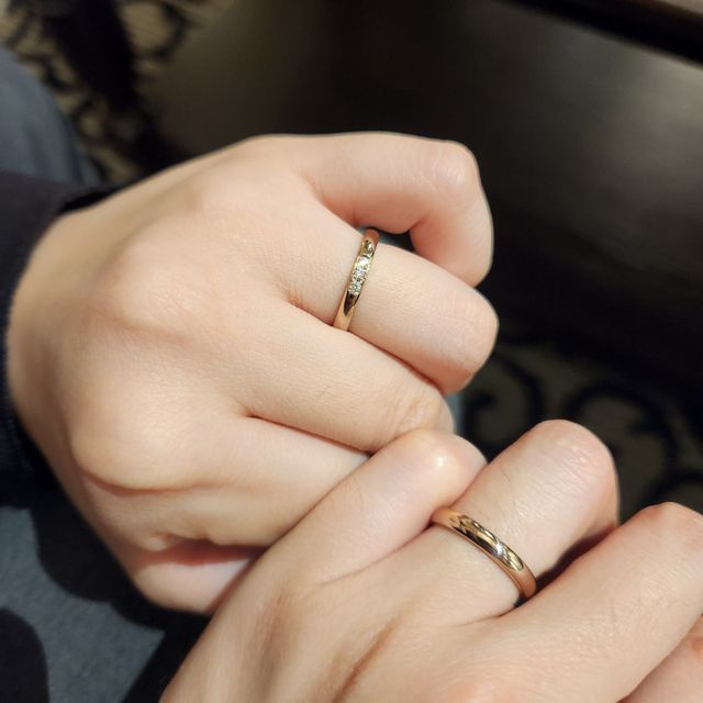 【TANZO.(鍛造指輪)の口コミ】 デザインから材質など様々な内容を相談でき、2人で
納得する指輪を作製で…