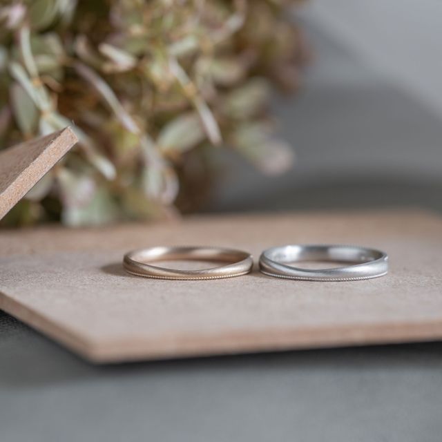 【Cayof(カヨフ)の口コミ】 数多くのデザインがある中から悩みつつベースとなる指輪を決め、そこから…