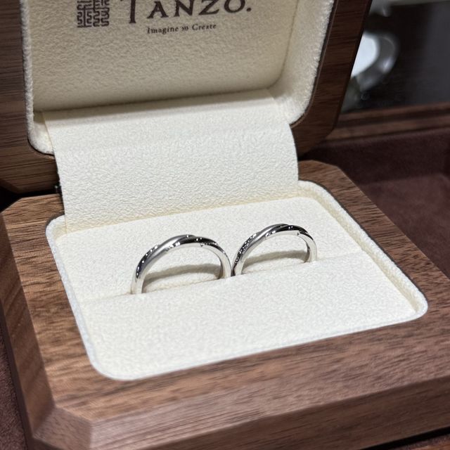 【TANZO.(鍛造指輪)の口コミ】 世界に一つのオリジナルデザインに仕上げてもらえて、大変満足してます。…