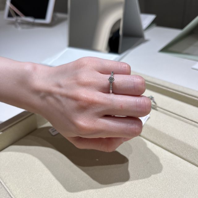 【和光ブライダルブティックギンザの口コミ】 数多いブランドの中でシンプル且つ上品な印象のデザインに惹かれ来店予約…