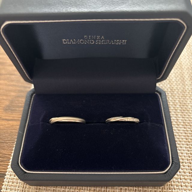 【銀座ダイヤモンドシライシの口コミ】 シンプルすぎす、派手すぎず、日常的に使えるように普段からつけられるデ…