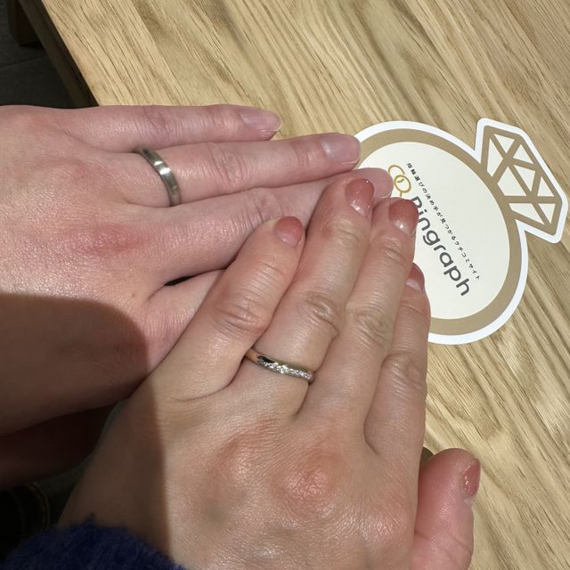 【出雲結(いずもゆい)の口コミ】 『縁結』というコンセプト通り、運命の赤い糸をイメージされたラインが指…