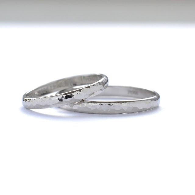【湘南彫金工房 andfuseの口コミ】 ペアリングをお互いにつくったことがあり、結婚指輪もお互いにつくりプレ…