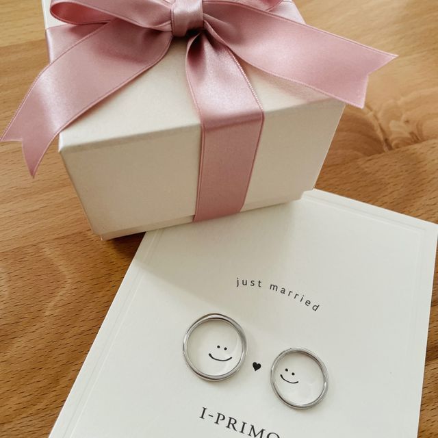 【アイプリモ(I-PRIMO)の口コミ】 指輪のデザイン: スタッフの方と相談させていただき、日常使いができるよ…