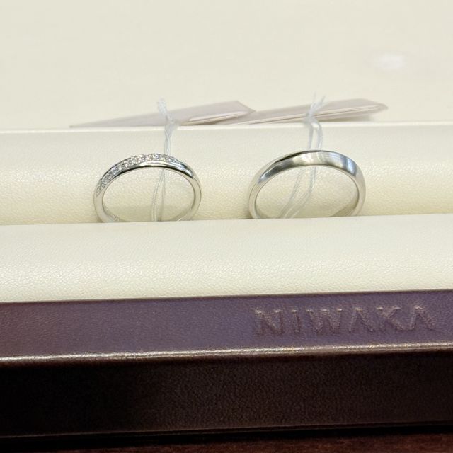 【LUCIE(ルシエ)の口コミ】 シンプルで可愛い。インダイヤを入れた為統一感が増した。
磨かれた加工が…