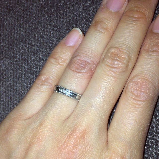 【JEWELRY  KAMATA(ジュエリーかまた)の口コミ】 祖母に頂いたダイヤモンドをリメイクして婚約指輪を作っていただいて感動…