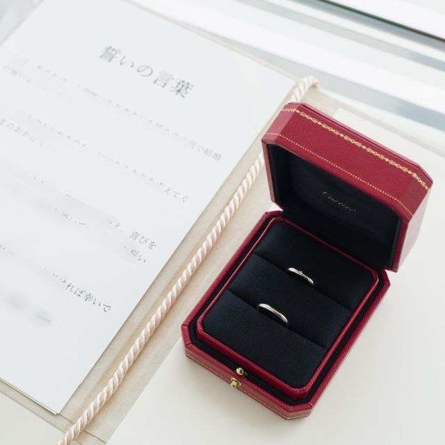 【カルティエ(Cartier)の口コミ】 シンプルですが、とても上品で一生飽きずにつけられると思います。ブイカ…