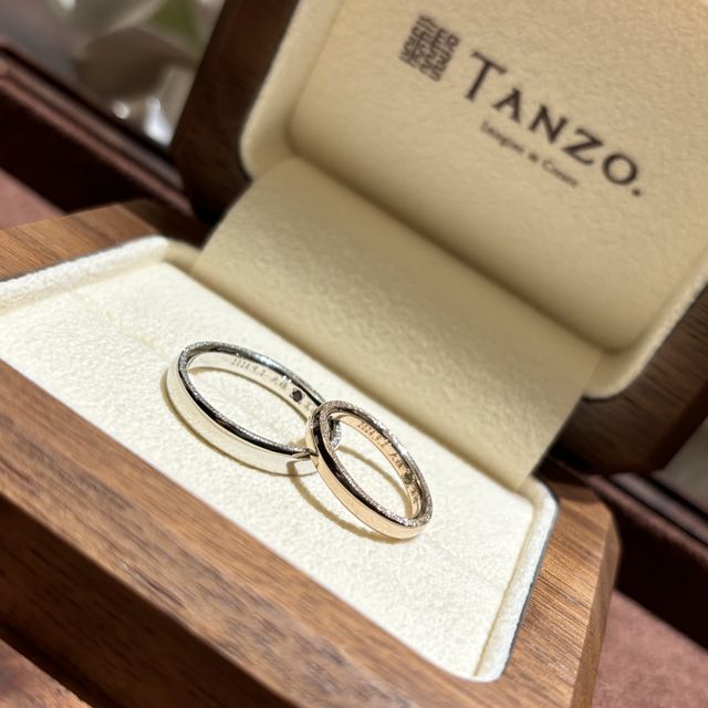【TANZO.(鍛造指輪)の口コミ】 男性、女性それぞれで様々なデザインがあり、太さも好みのものを選ぶこと…