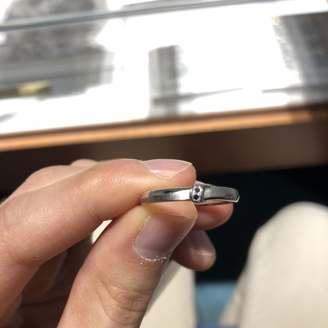 【エクセルコダイヤモンド(EXELCO DIAMOND)の口コミ】 いくつかの店舗を見に行ってみたが、このデザインが特に印象的でした。人…