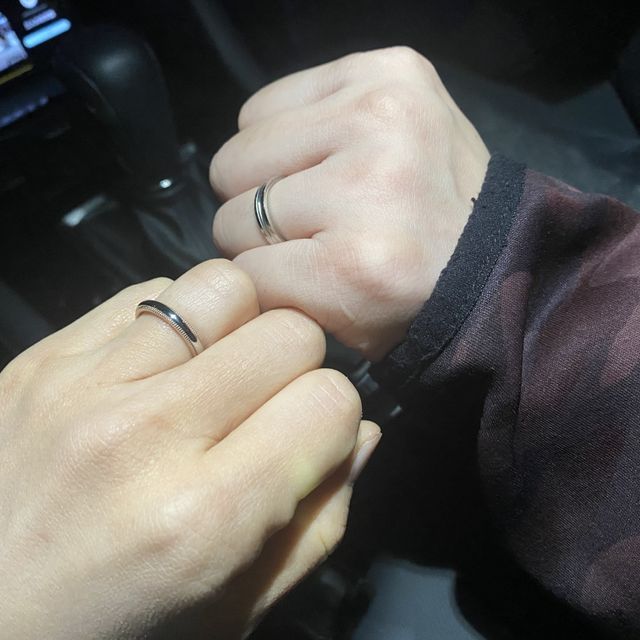 【TANZO.(鍛造指輪)の口コミ】 2人の好みが違ったので、おそろいではなくてもそれぞれに似合ったデザイン…